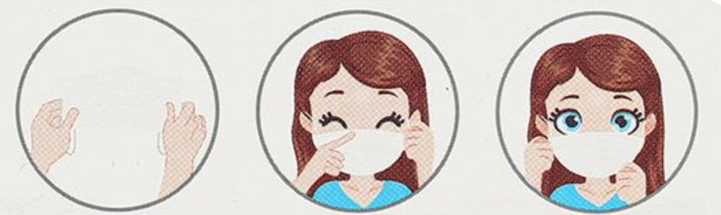 Cách đeo khẩu trang