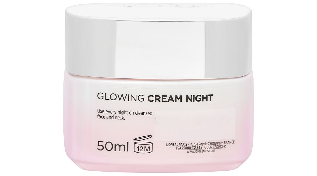 Kem L'Oréal Paris Glycolic - Bright Glowing Cream Night làm sáng da, mờ thâm hũ 50ml - 8