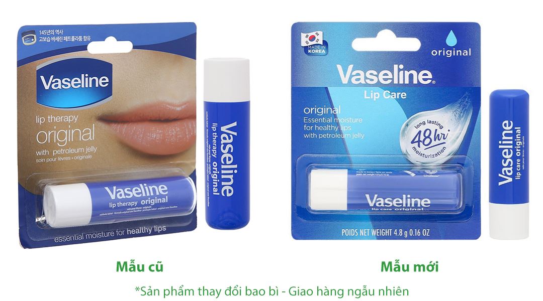 Sáp dưỡng môi Vaseline Rosy Lips cung cấp độ ẩm và dưỡng chất cho môi thỏi 4.8g - 12