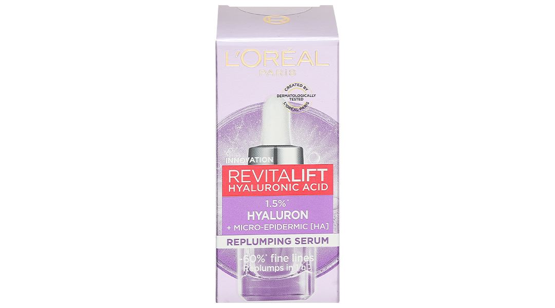 Serum L'Oréal Paris Revitalift Hyaluronic Acid 1.5% cấp ẩm, sáng da