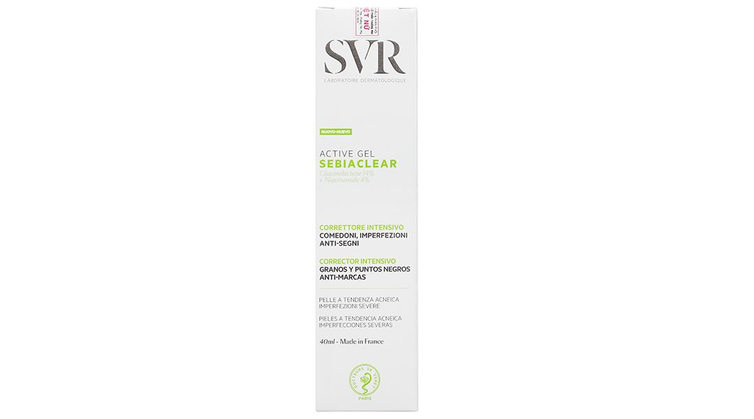 Gel SVR Sebiaclear Active Gel giảm mụn, mờ vết thâm, giảm bóng nhờn