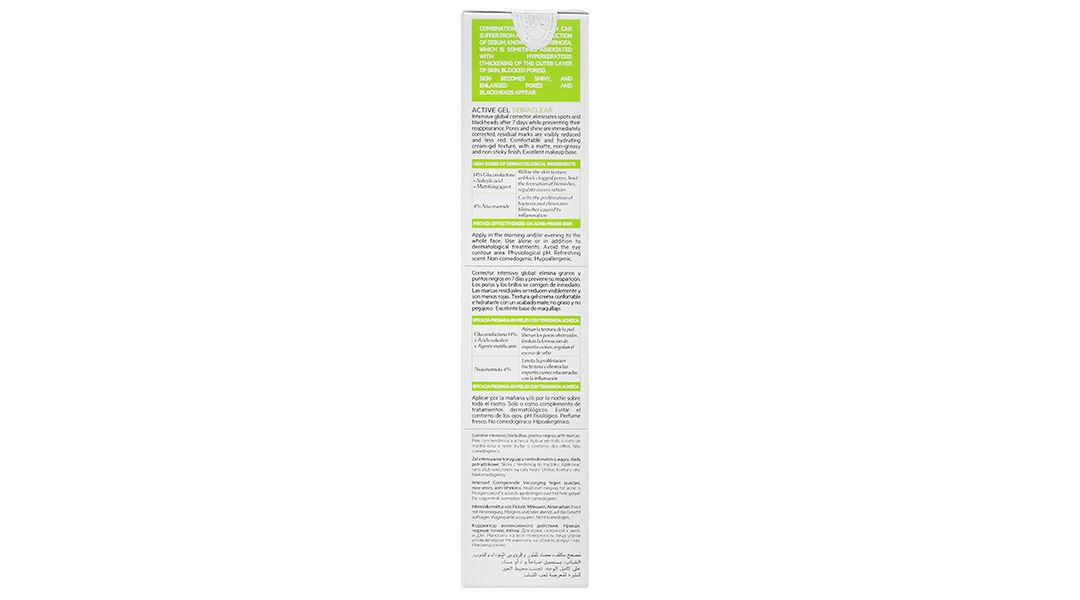 Gel SVR Sebiaclear Active Gel giảm mụn, mờ vết thâm, giảm bóng nhờn
