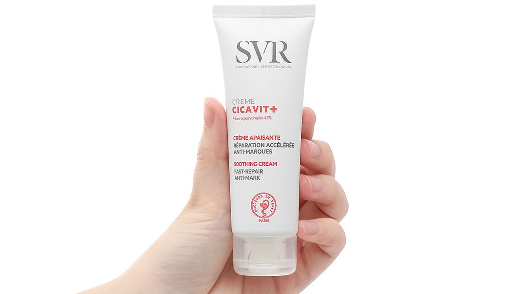 Kem SVR Cicavit+ Creme dưỡng và làm dịu da bị kích ứng, mẩn đỏ tuýp 40ml - 12