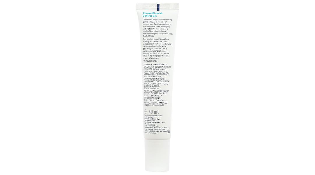 Gel CeraVe Blemish Control giúp giảm mụn và thâm mụn, cấp ẩm cho da