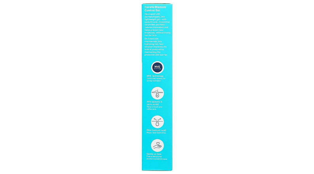 Gel CeraVe Blemish Control giúp giảm mụn và thâm mụn, cấp ẩm cho da