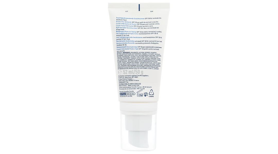 Sữa dưỡng ẩm ban ngày CeraVe Facial Moisturising Lotion AM SPF50