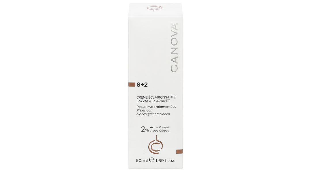 Kem Canova 8+2 Lightening Cream hỗ trợ làm mờ thâm nám, giúp sáng da
