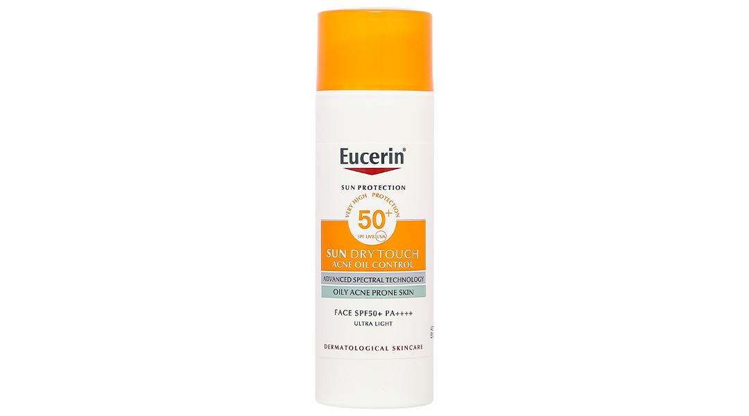 Kem chống nắng Eucerin Sun Dry Touch Acne Oil Control Face SPF 50+/PA++++