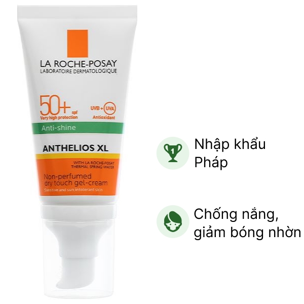 Kem chống nắng La Roche-Posay Anthelios XL Non-Perfumed Dry Touch Gel-Cream