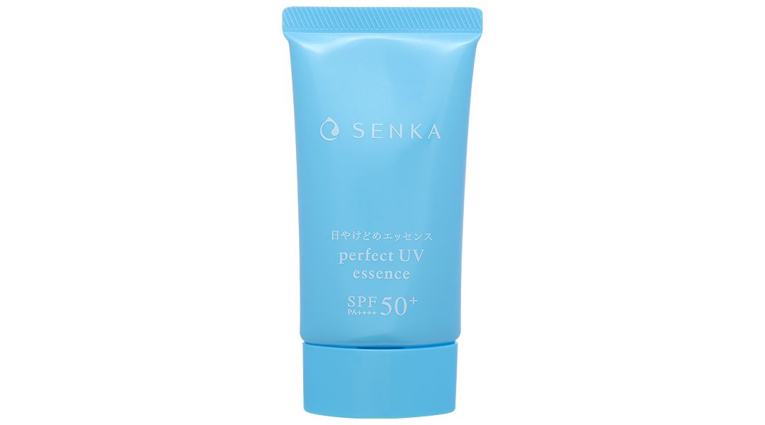 Kem chống nắng Senka Perfect UV Essence SPF 50+/PA++++ giúp nâng tông