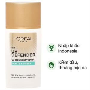 Kem chống nắng L’Oréal UV Defender Matte & Fresh SPF 50+/PA++++