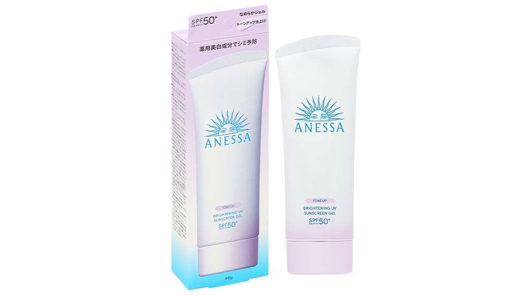 Gel chống nắng Anessa Brightening UV SPF50+/PA++++ dưỡng sáng da, nâng tông tuýp 90g - 15