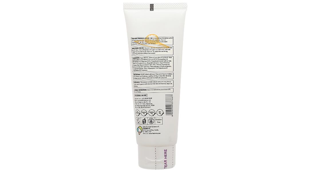 Gel chống nắng Fixderma Shadow SPF 55+/PA++++