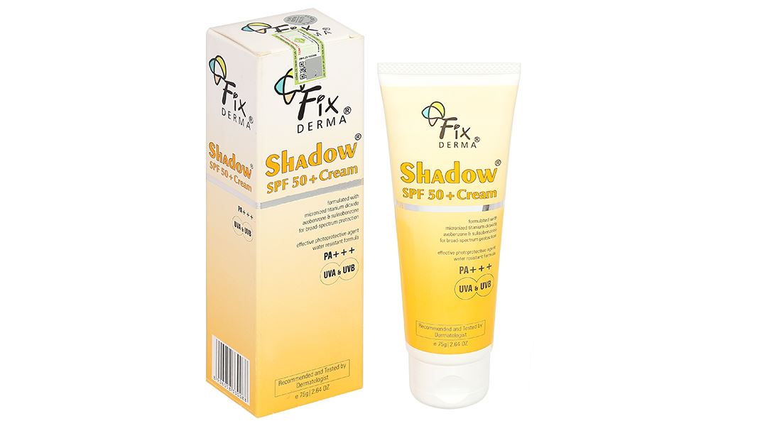 Kem chống nắng Fixderma Shadow SPF 50+/PA+++  giúp dưỡng ẩm