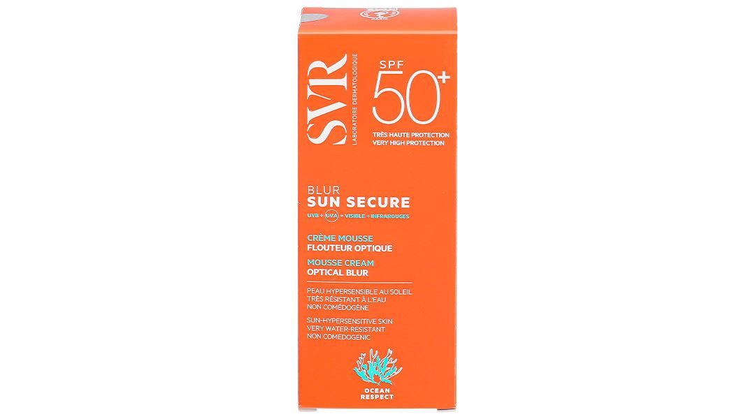 Kem chống nắng SVR Sun Secure Blur SPF50+ giúp che khuyết điểm