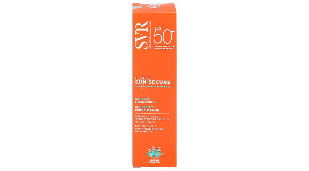 Kem chống nắng SVR Sun Secure Fluide SPF50+ không gây nhờn da