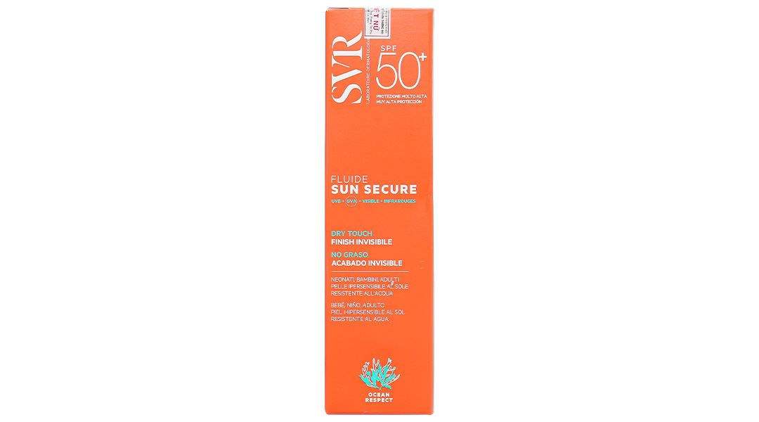 Kem chống nắng SVR Sun Secure Fluide SPF50+ không gây nhờn da