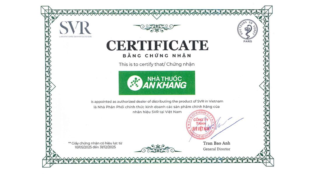 Kem chống nắng SVR Sun Secure Fluide SPF50+ không gây nhờn da