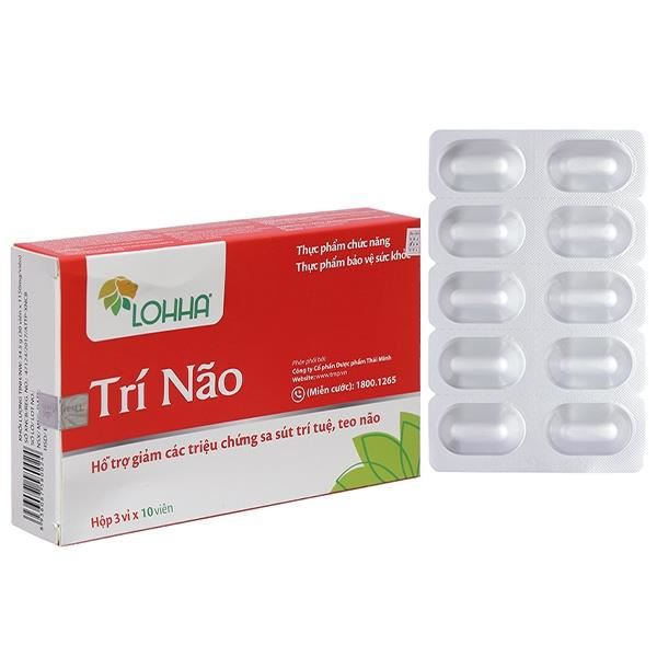 Lohha Trí Não hộp 30 viên