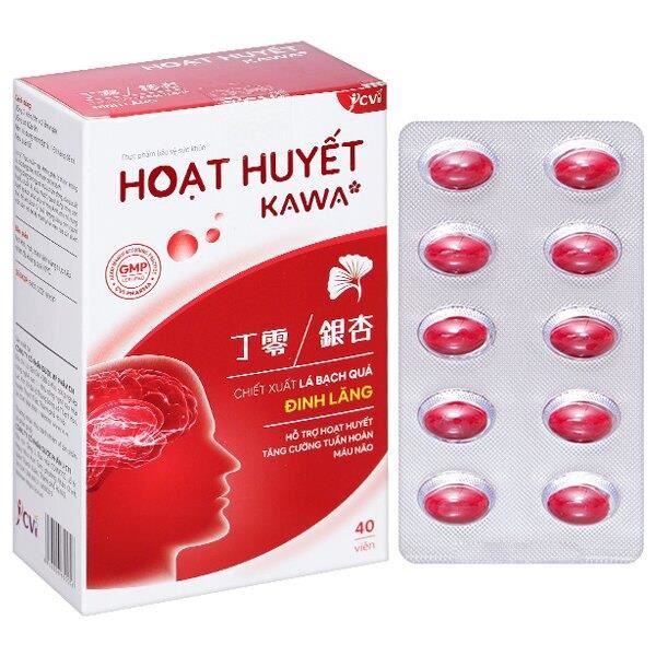 Hoạt Huyết Kawa hộp 40 viên