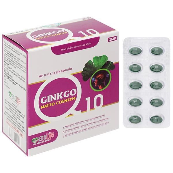 Thực phẩm bảo vệ sức khỏe Ginkgo Natto Coenzym Q10
