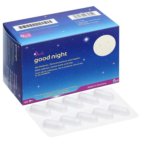 Thực phẩm bảo vệ sức khỏe Good Night Denk hộp 60 viên