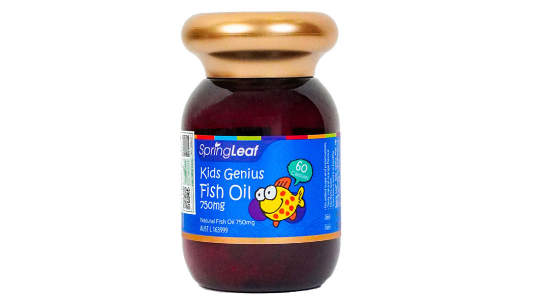 Thực Phẩm Bảo Vệ Sức Khỏe Kids Genius Fish Oil 60 Viên