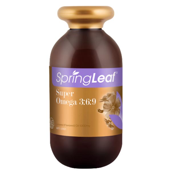 Thực phẩm bảo vệ sức khỏe SpringLeaf Super Omega 3:6:9 lọ 180 viên
