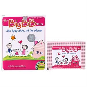 Cốm BigBB Plus hỗ trợ giảm viêm đường hô hấp hộp 30 viên