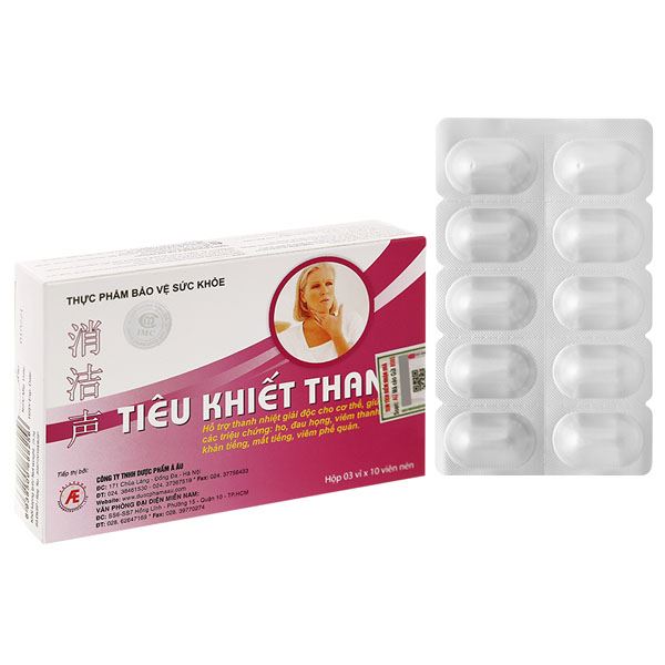 Thực phẩm bảo vệ sức khỏe Tiêu Khiết Thanh