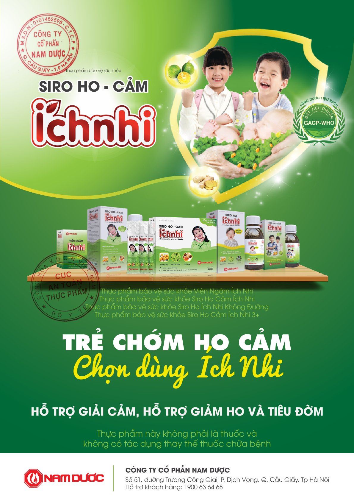 GIẤY CÔNG BỐ SẢN PHẨM TẠI BỘ Y TẾ CỤC AN TOÀN THỰC PHẨM