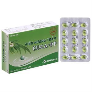 Viên Hương Tràm Euca-PP hỗ trợ giảm ho, tiêu đờm hộp 30 viên