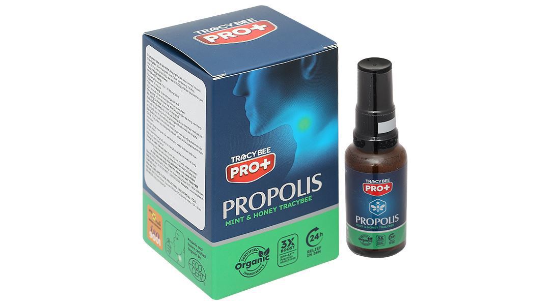 Keo Ong Propolis Mint & Honey Tracybee 30Ml
