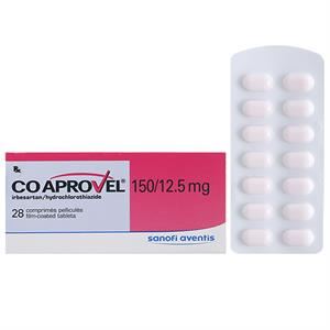 CoAprovel 150/12.5mg sử dụng phối hợp trong trị tăng huyết áp