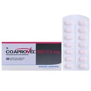 CoAprovel 300/12.5mg trị tăng huyết áp