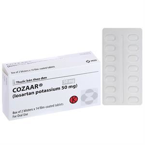 Cozaar 50mg trị tăng huyết áp, suy tim