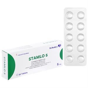 Stamlo 5 trị tăng huyết áp và thiếu máu cục bộ cơ tim