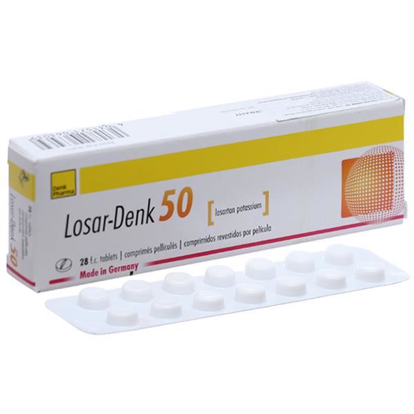 Losar-Denk 50 trị tăng huyết áp, suy tim