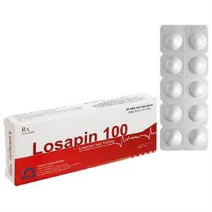 Losapin 100 trị tăng huyết áp
