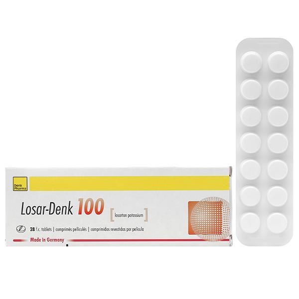 Losar-Denk 100 trị tăng huyết áp, suy tim