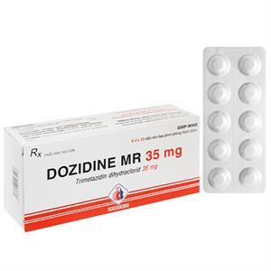 Dozidine MR 35mg trị đau thắt ngực