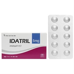 Idatril 5mg trị tăng huyết áp, suy tim