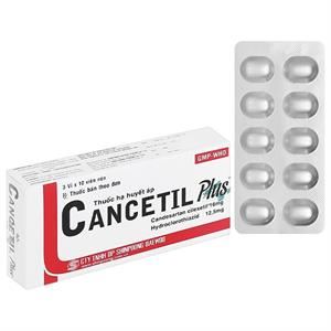 Cancetil Plus 16mg/12.5mg trị tăng huyết áp