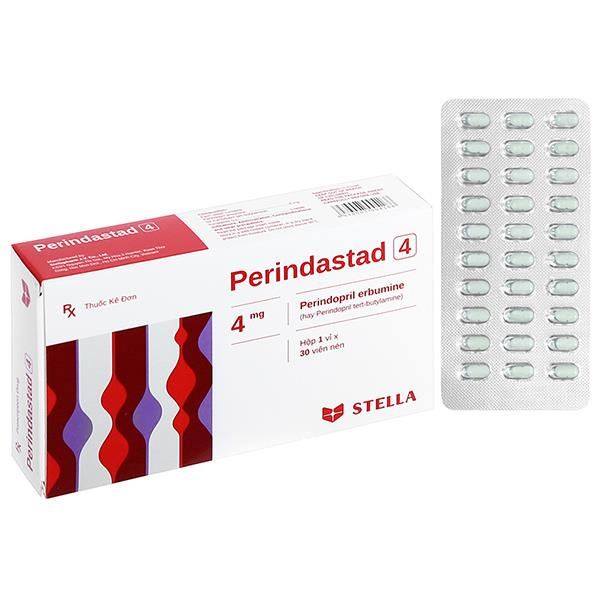 Perindastad 4 trị tăng huyết áp, suy tim