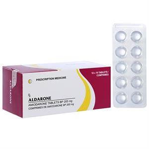 Aldarone 200mg trị loạn nhịp tim