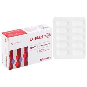 Lostad T100 trị tăng huyết áp và suy tim mạn tính