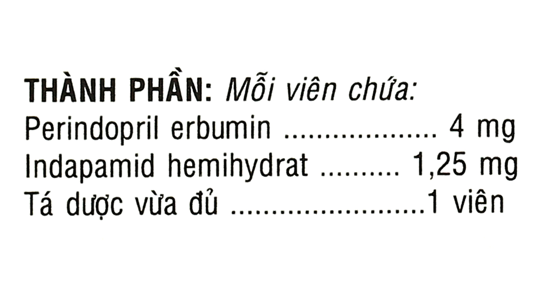 Savidopril Plus trị tăng huyết áp
