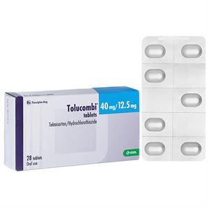 Tolucombi 40mg/12.5mg trị tăng huyết áp vô căn