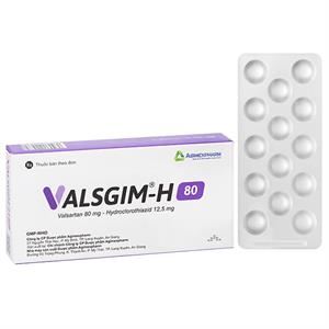 Valsgim - H 80mg/12.5mg chỉ định điều trị tăng huyết áp