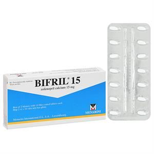 Bifril 15 điều trị tăng huyết áp, nhồi máu cơ tim